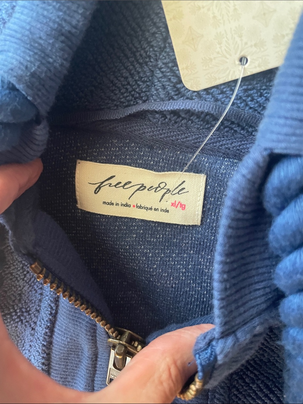Free People So Lush Sweatshirt- Size XL - Picture 6 of 9